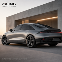 Rines de Aleación Forjados Monobloque Ligeros ZL para Hyundai Ioniq 6, 18 y 20 Pulgadas, Diseño Multirradio, Personalizados, Compatibles con OEM, Posventa