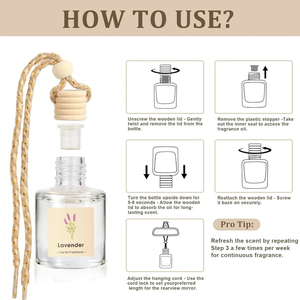 Diffuseur de <span class=keywords><strong>parfum</strong></span> de luxe pour voiture, longue durée, désodorisant suspendu, huile <span class=keywords><strong>parfum</strong></span>ée neutralisante, accessoires automobiles haut de gamme - Product Image 3