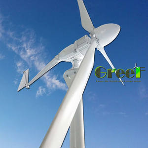 Ветряная турбина с горизонтальной осью, 2 кВт, для домашнего использования, простая установка, ветрогенератор без сетки - Product Image 3