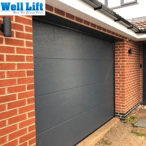 Vente en gros de portes de <span class=keywords><strong>garage</strong></span> sectionnelles modernes contemporaines en acier aluminium étanche résidentiel pour maisons Vente en gros - Product Image 4
