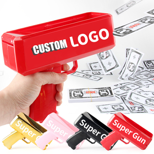 Nueva llegada dinero electrónico pistola niños adultos <span class=keywords><strong>billetes</strong></span> moda juguete Club Bar vacaciones boda cumpleaños fiesta suministros - Product Image 3