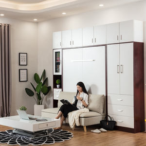 سرير حائط ذكي قابل للطي وغير مرئي مع أريكة بسعر المصنع - Product Image 5