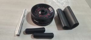 Snbo actualizado 3 en 1 rebote automático cuatro dos codo soporte ABs rueda rodillo con rodillera - Product Image 4