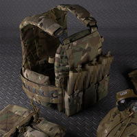 Chaleco Táctico WOSPORT V5 de Liberación Rápida, Ligero, Duradero, Multifuncional, Sistema MOLLE, Material de Nailon, Aplicación de Seguridad