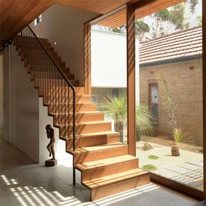 DBM <span class=keywords><strong>Barniz</strong></span> transparente Escalera de peldaño de <span class=keywords><strong>madera</strong></span> <span class=keywords><strong>Escaleras</strong></span> rectas flotantes Diseños de <span class=keywords><strong>escaleras</strong></span> interiores personalizados - Product Image 2