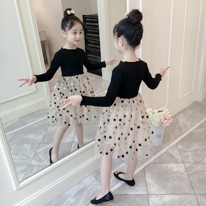 Ropa Infantil al por Mayor, Diseño de Moda con Apliques Brillantes, Vestidos de Princesa de Manga Larga para Niñas Pequeñas de China - Product Image 5