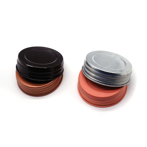 Contenedores de cera para velas de aluminio de colores vibrantes-Se acepta todo el volumen-Latas de ungüento duraderas y reutilizables - Product Image 5