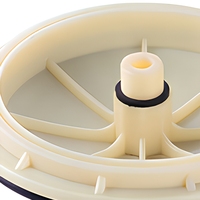 Disque diffuseur à membrane microporeuse pour système d'aération de bassin de traitement des eaux