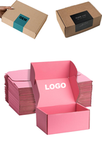 Cajas de Cartón Corrugado Reciclado Ecológicas Personalizadas para Empaque de Calcetines, Logotipo Personalizado, Reciclables, Venta al Por Mayor
