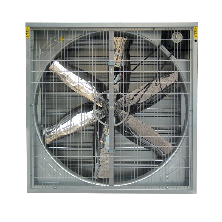 Ventilador de escape industrial lâminas de aço inoxidável