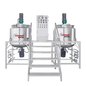 1000l liquid homogenizer heating mixer double jacket mixer