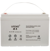 OEM Solar Fotovoltaico Gel Batería Ciclo Profundo 12V100AH Iluminación Solar Energía Eólica Almacenamiento de Energía UPS PV Ala Turbina Energía CATV