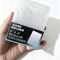 Protège-cartes Toploader Ultra Transparent 35pt Personnalisé 3x4 Pro pour Cartes de Sport et de Baseball