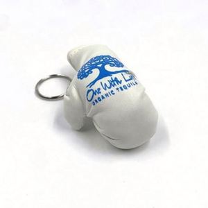 OEM Eco-friendly Soft <b>PVC</b> Rubber Keychains Cheap Price Custom Boxing <b>Glove</b> Keyrings - Product Image 5