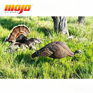 Señuelo de Caza MOJO Outdoors Feeder Breeder, Nuevo Diseño, Señuelo de Pavo y <span class=keywords><strong>Gallina</strong></span>, Ligero y Fácil de Instalar, para una Caza de Pavo Exitosa - Product Image 3
