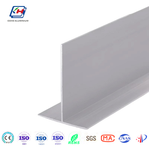 Perfil de conexión de panel de partición interna de perfil de aluminio en forma de T de sala limpia para laboratorio farmacéutico - Product Image 1