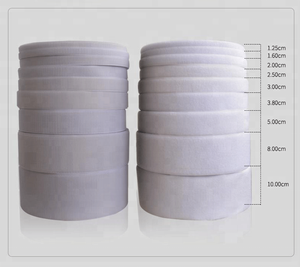 خطاف شريط لاصق كاكي 1 بوصة خطاف خياطة ولفة حلقة للخياطة على القماش ديي حقيبة الأحذية الستار - Product Image 6