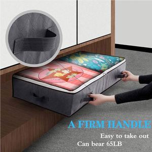 Cross-border Square Carved Clothing Organizer <b>Collapsible</b> Transparent Eco-Friendly PVC 3-6L Capacity American Style Flat <b>Storage</b> - Product Image 2