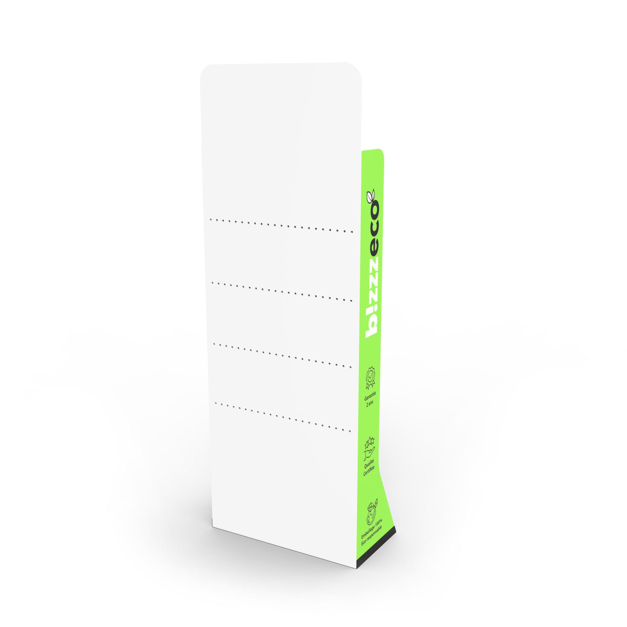 PVC Electric Accessary Display Stand with Pegboard for Wholesale — view 3
