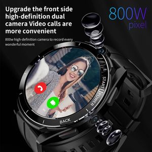 Appllp <span class=keywords><strong>4</strong></span> Pro <span class=keywords><strong>นา</strong></span>ฬิกาอัจฉริยะแอนดรอยด์11ตัวติดตามกีฬาฟิตเนส GPS <span class=keywords><strong>นา</strong></span>ฬิกาโทรศัพท์กล้องวิดีโอคอลแรม: 6G RDM: 128g - Product Image 4