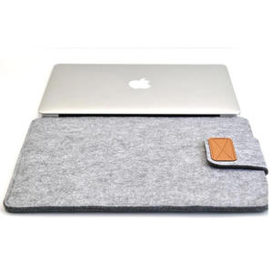 Bolsa de fieltro de almacenamiento grande para nuevas fundas de ordenador portátil cubierta interior - Product Image 1