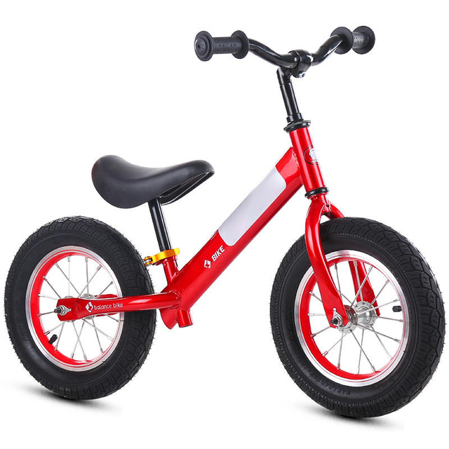 Children's Balance Bike Without Pedals Carbon Steel Car 12 Inch Tire Learning to Walk Scooter Customized Balance Bike