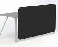 Paravents de bureau modernes amovibles, design acoustique insonorisant, ignifuge, matériau PET écologique NRC 0.9 pour chambre à coucher