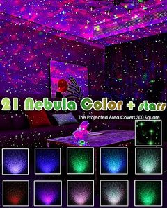 Không gian con chó Sao chiếu, không gian bạn thân, Phi Hành Gia thiên hà chiếu đầy sao Tinh Vân Trần LED Đèn với bộ đếm thời gian và từ xa - Product Image 2