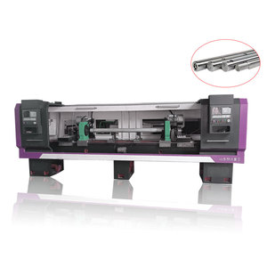 Tour CNC à double tourelle, tour CNC de haute précision, machine de tournage CNC, tour CNC pour le bois, pour tubes et arbres - Product Image 1