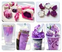 Poudre d'igname violette biologique Ube des Philippines en vrac, qualité alimentaire USDA, durée de conservation de 24 mois, OEM/ODM, marque privée, pour boissons