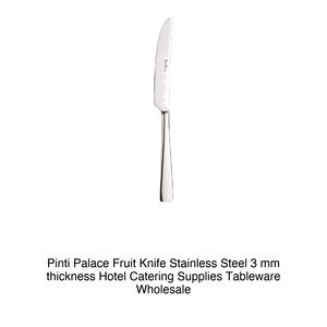 Pinti Palace Dessert <b>Knife</b> 18/10 Stainless Steel, 3 mm Thick Pintinox - Product Image 2