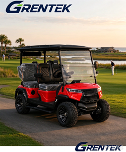 Carrito de Golf de Litio de 4 Pasajeros con Color Personalizado, Color de Carrocería OEM Disponible para Resorts Comerciales - Product Image 1