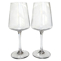 Gobelet en plastique promotionnel bleu vintage 10OZ, flûtes à champagne en plastique