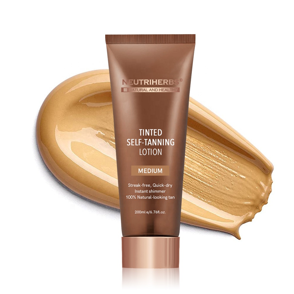 OEM/ODM частная торговая марка Sunbed самозагар крем для загара крем для постепенного загара Лосьон для тела