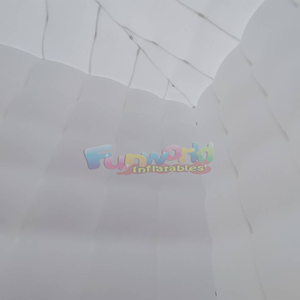 Carpa inflable tipo domo, de calidad comercial, para fiestas al aire libre, en forma de cubo blanco, en venta. - Product Image 6
