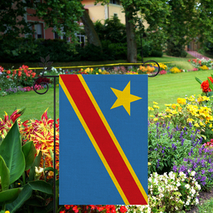 Drapeau <span class=keywords><strong>de</strong></span> la République démocratique du Congo, extérieur, en lin <span class=keywords><strong>de</strong></span> haute qualité, 12*18 pouces, plus <span class=keywords><strong>de</strong></span> styles au choix - Product Image 3
