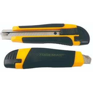 Cuchillo multiusos Toolmak con 3 cuchillas desprendibles para cortes de precisión y apertura de cajas - Product Image 1