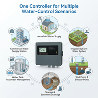 Contrôleur d'irrigation intelligent avec minuterie pour pompe, idéal pour les terres agricoles et les jardins – Contrôleur automatique de pompe à eau