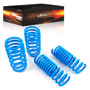 MaXpeedingrods couleur bleue 1.8 pouces en acier allié ressort hélicoïdal ressorts d'abaissement de levage 1.8 "F/2.0" R pour Chrysler 300 RWD 2011-2023 - Product Image 2