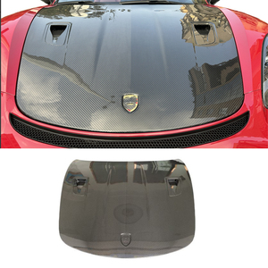 Kit de Modificación de Fibra de Carbono Estilo GT4 RS para 718/981/982: Labio Delantero, Difusor Trasero, Capota Delantera y Alerón - Product Image 1