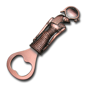 Nouvel ouvre-bouteille porte-clés en alliage de zinc, ouvre-bouteille souvenir rotatif - Product Image 1