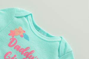 Aoyatex di Alta Qualità Del Bambino Del Cotone Delle Ragazze Del Manicotto Del Bicchierino Tute e Pagliaccetti con Pantaloni e la Fascia Set - Product Image 3