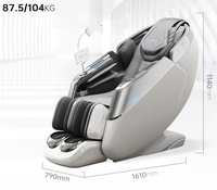 Fauteuil de massage électrique moderne 2026 intelligent avec airbags 6D 4D 3D, zéro gravité et étirement corporel complet pour chambre, appartement et maison