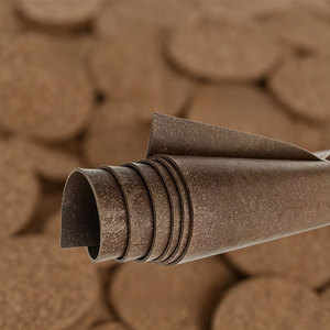 Rouleau de caoutchouc en liège de qualité supérieure pour l'isolation des sols industriels, l'atténuation des vibrations et les joints, découpé sur mesure, dureté Shore 38-65 - Product Image 1