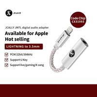Adaptateur de puce JCALLY JM7 CX31993 Câble audio numérique DAC 3,5 mm USB Type-C pour appareils Android