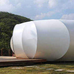 Tente d'hôtel de luxe de forme ovale pour glamping, <span class=keywords><strong>double</strong></span> salle de bain, imperméable, <span class=keywords><strong>double</strong></span> couche, quatre saisons, pour événements, hébergement - Product Image 5