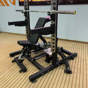 Système de rack combiné multifonctionnel pour développations assises (plate/inclinée), poussées de hanche, rameuses et curls biceps – <span class=keywords><strong>Banc</strong></span> et rack réglables - Product Image 3