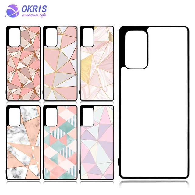 Factory Provide Sublimation 2D TPU Mobile Phone Case With Blank Metal Insert for Galaxy Note 20/Note 20 Ultra/Note 10/Note 9