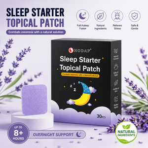 Patch d'aide au <span class=keywords><strong>sommeil</strong></span> profond aux ingrédients végétaux naturels, infusé aux herbes et aux vitamines, pour le soulagement du stress nerveux et un <span class=keywords><strong>sommeil</strong></span> rapide, 30 unités - Product Image 1