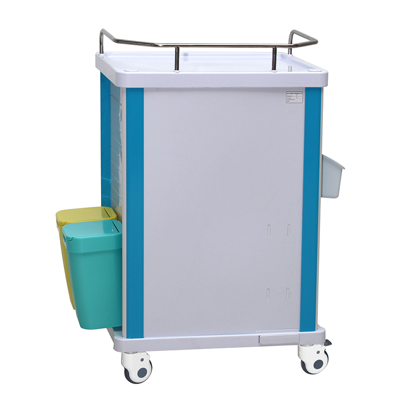 MN-DC002 Medical hospital cart with drawer medicine delivery cart